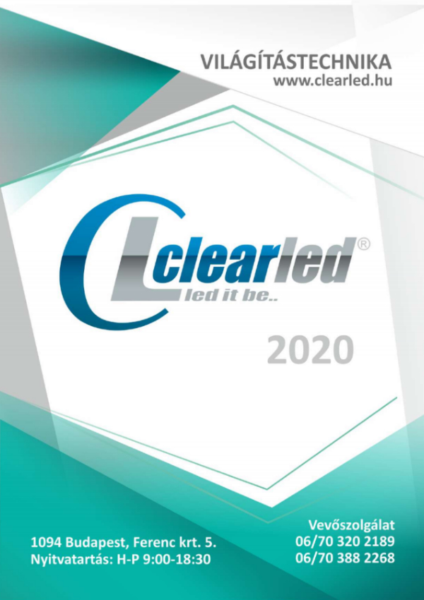 clearled kft - termékkatalógus 2020