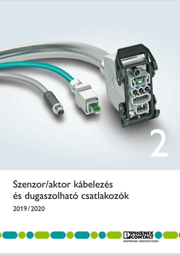 phoenix contact kft - szenzor/aktor kábelezés és dugaszolható csatlakozók 2019-2020