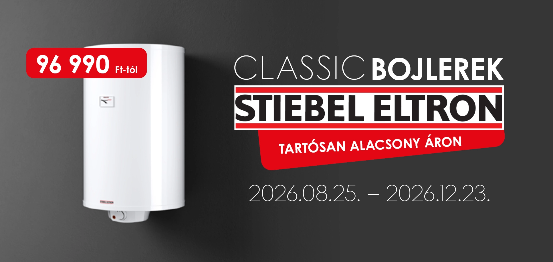 Stiebel Classic bojlerek