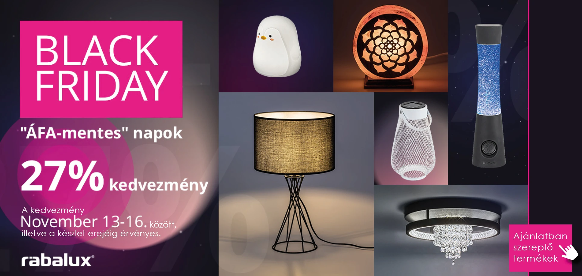 Rábalux BlackFriday