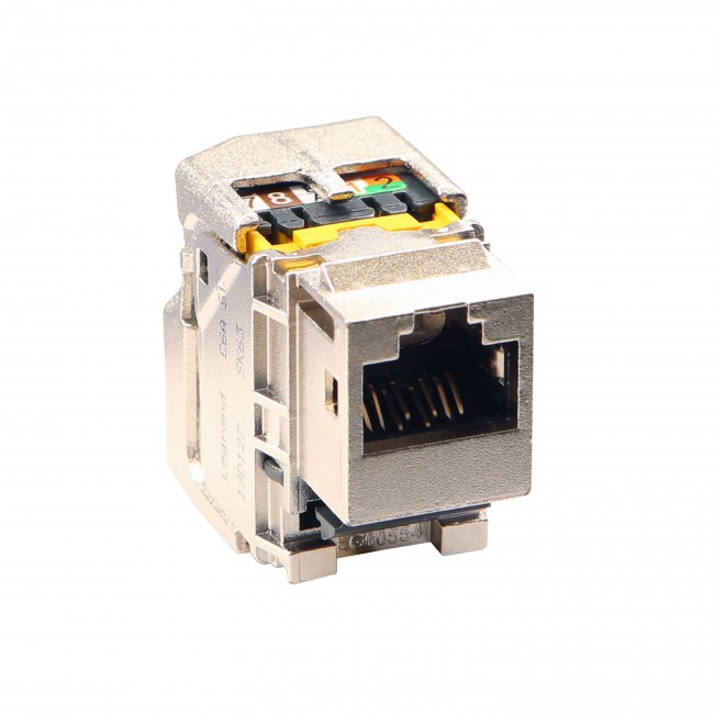 LCS RJ45 KEYSTONE PORT Cat6A STP 10G