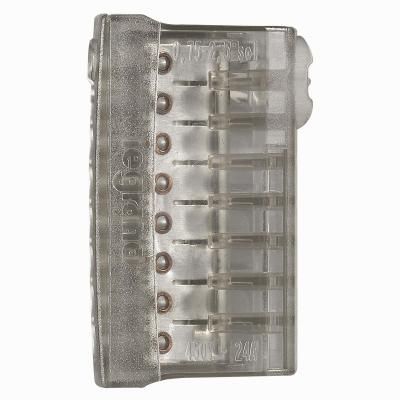 VEZETÉKÖSSZEKÖTŐ  8DB 24A/250V NYLON