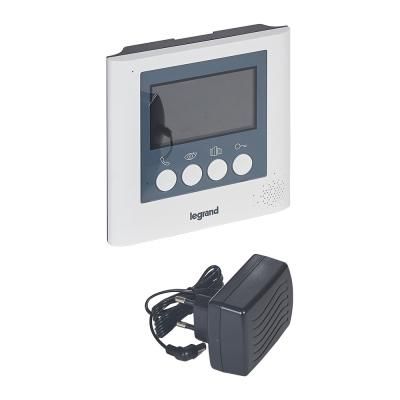 Legrand kaputelefon kiegészítő 2 vezetékes 4,3 -os beltéri egység
