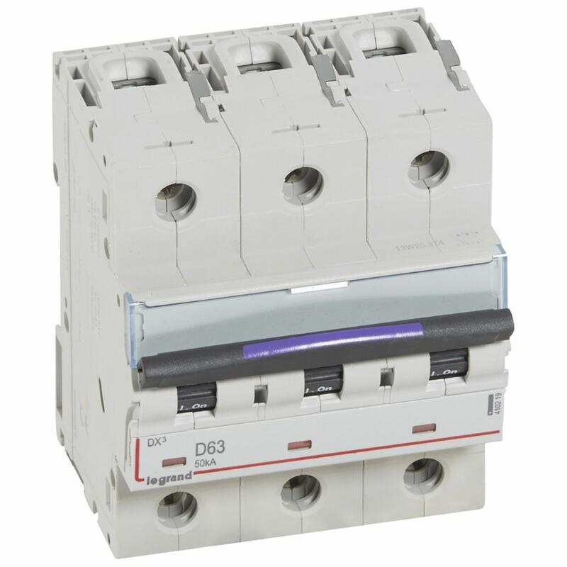 DX3 KISMEGSZ. 50kA 3P 400V~ D63