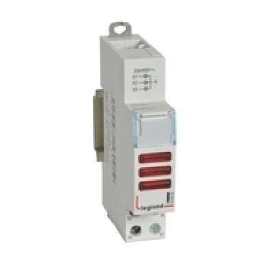 CX3 JELZŐLÁMPA PIROS LED 230/400V