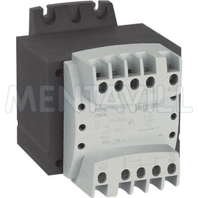 TRANSZFORM. 220VA 230-400/115-230V