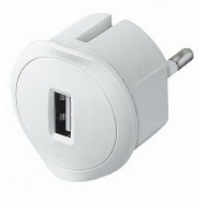 Usb-s töltőadapter 1,5A 5V fehér