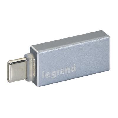 USB-A/USB-C ADAPTER EZÜST SZÜRKE