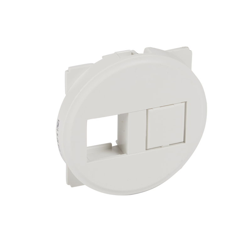 CÉLIANE RJ45 keystone adapter, fehér