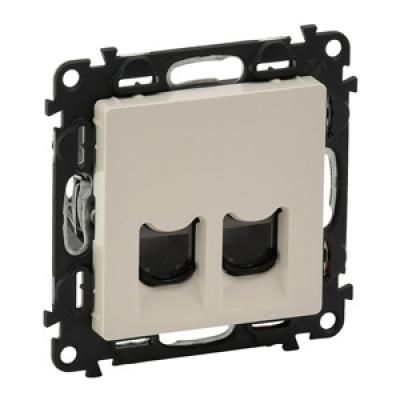 VALENA LIFE 2xRJ45 Cat.6 UTP ECSONT