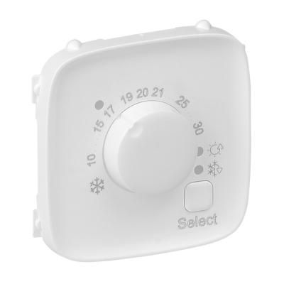 VALENA ALLURE elektronikus termosztát burkolat fehér