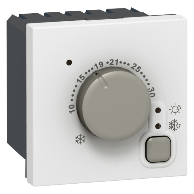 PRMOSAIC elektronikus termosztát 2modul, fehér