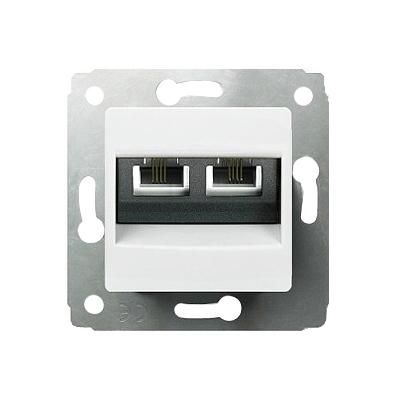 CARIVA TEL.ALJ 1xRJ11+1xRJ45 KNL FEH