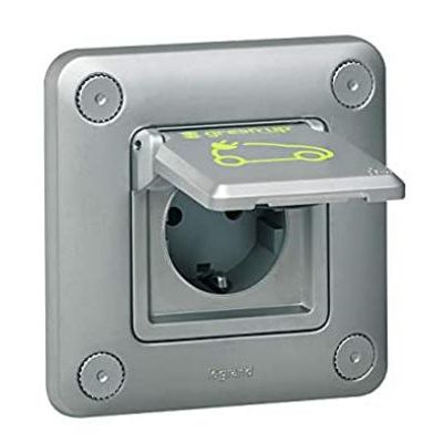 GREEN'UP 2P+F csf DUGALJ IP55 SZÜRK@