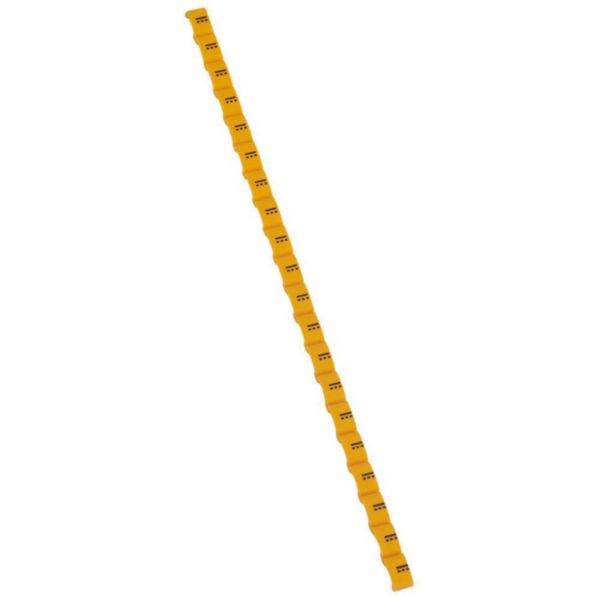 KÁBELJELÖLŐ    DUPLIX = SÁRGA