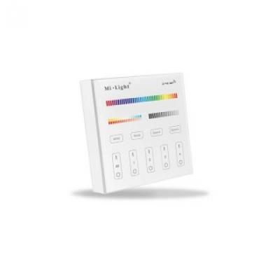 TOUCH fali vezérlő 4 zónás RF (WiFi)