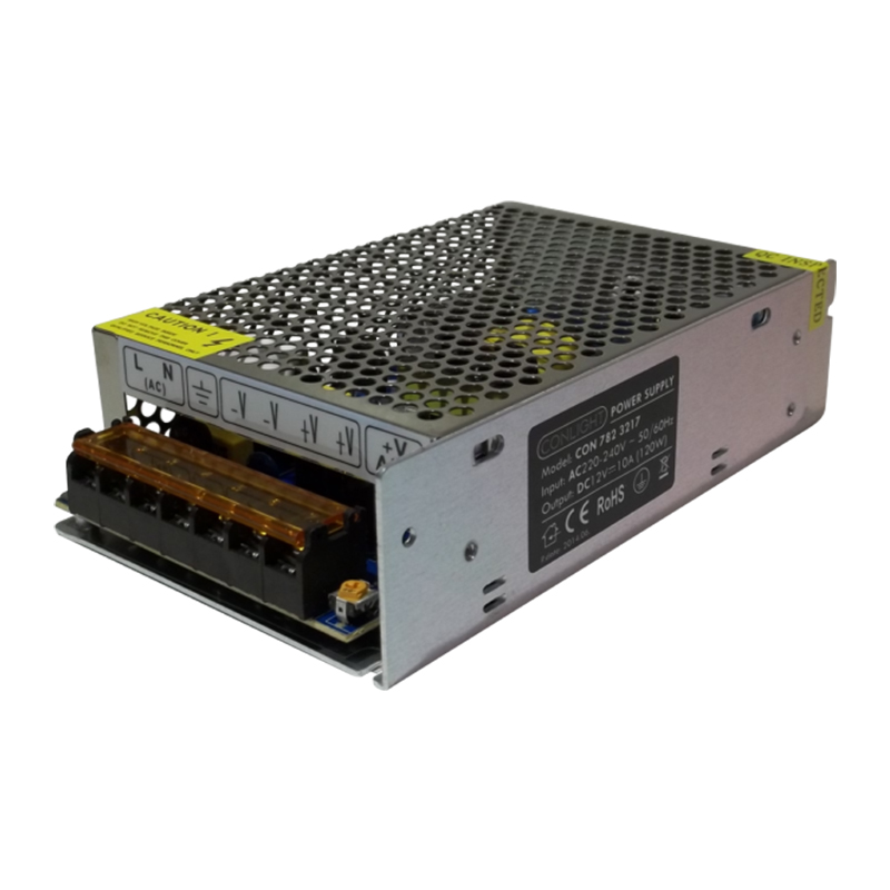 LED TÁPEGYSÉG TR-120W 12V 10A DC