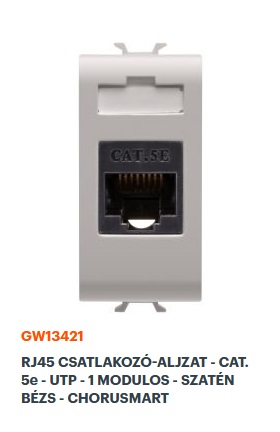 CSATLAKOZÓALJZAT RJ45 CAT5Ee UTP 1M