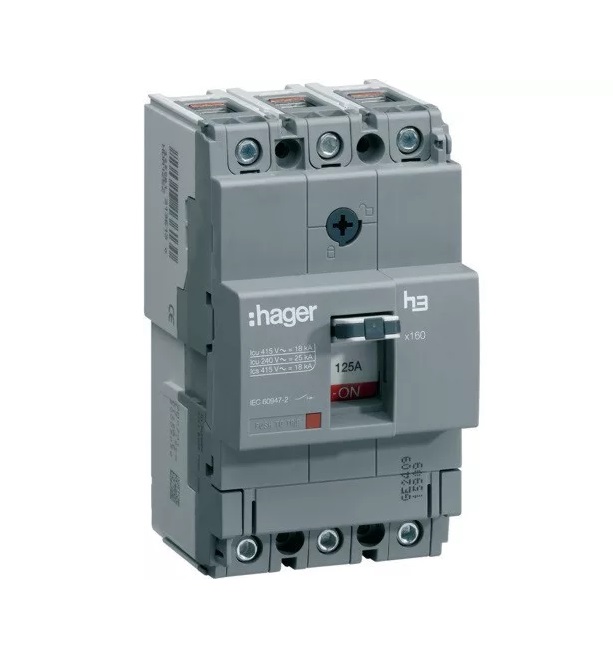 HAGER KOMPAKT MEGSZ. 3P. 125A 18KA