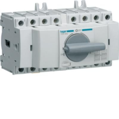 HAGER ÁTKAPCSOLÓ 4P.20A TS-35 I-0-II