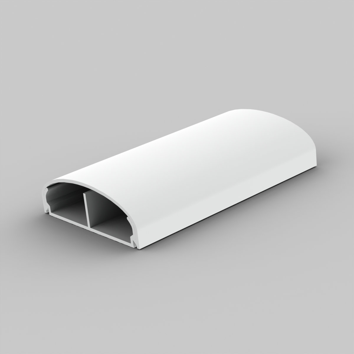 CSATORNA LE60 60x20mm FEHÉR
