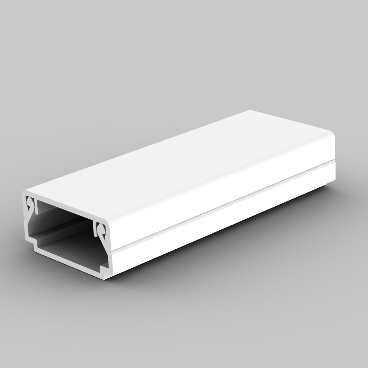 CSATORNA LHD 20X10MM FEHÉR ÖNTAPADÓS