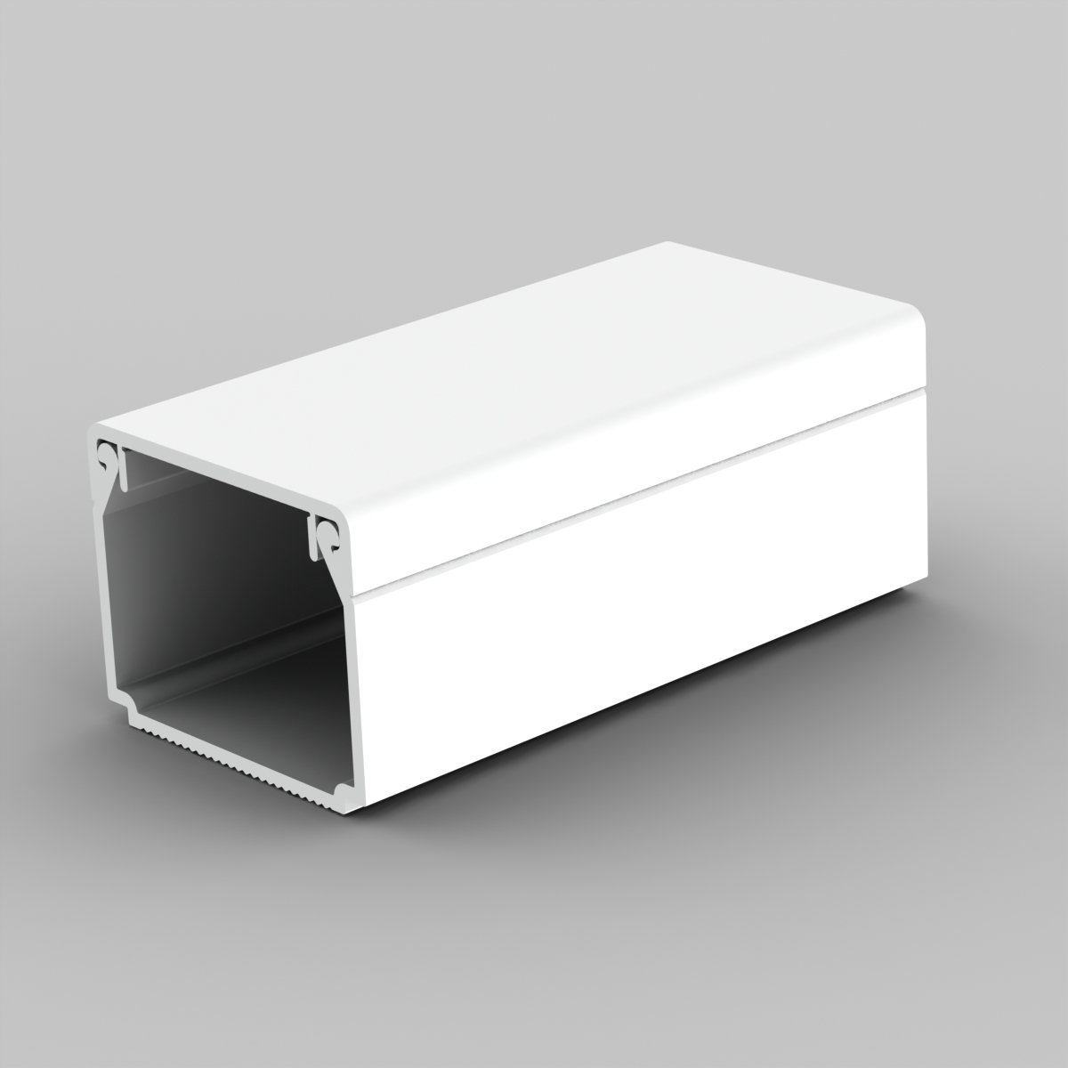 CSATORNA  LHD 25x20mm FEHÉR