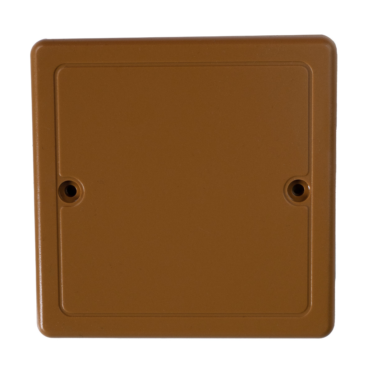 KOPOS DOBOZFEDÉL 81x81x9mm BARNA