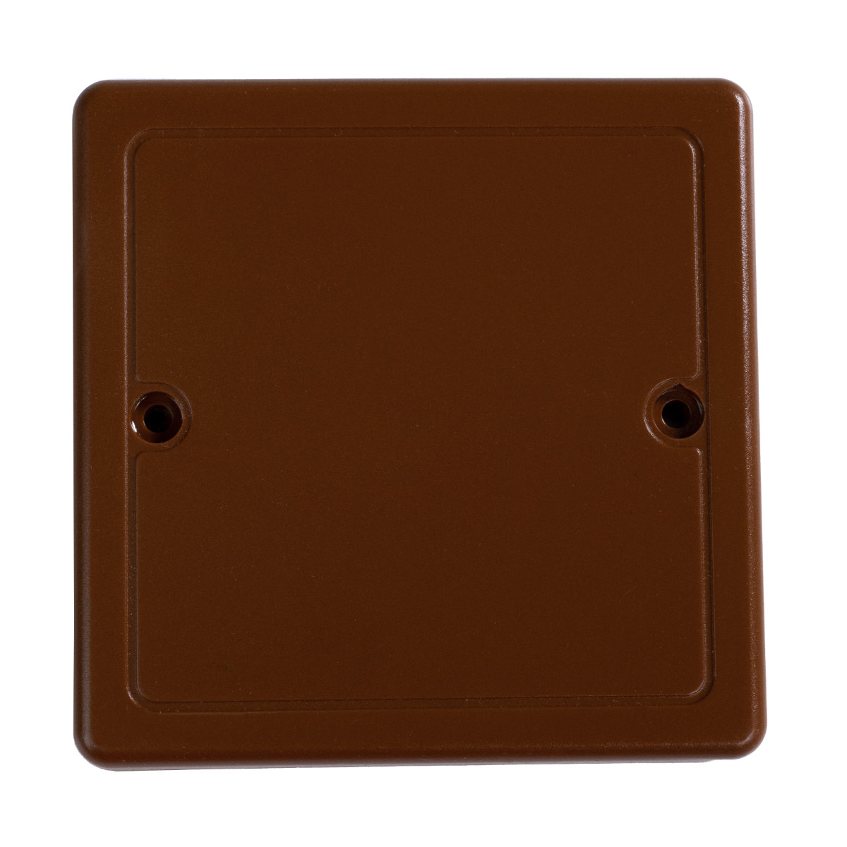 KOPOS DOBOZFEDÉL 81x81x9mm BARNA