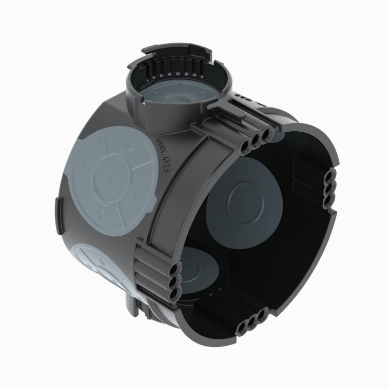 SZERELVÉNYDOBOZ 60mm UG 46L HUZATM.