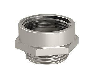 BŐVÍTŐ ADAPTER PG16-M25  NIKEL.