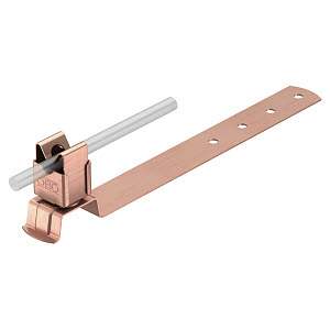 TETŐVEZETÉKTARTÓ 230mm RÉZ/RM