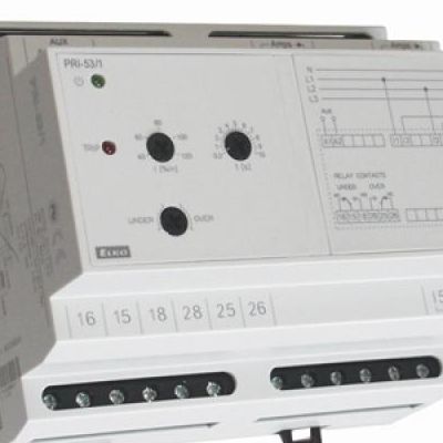 ÁRAMFIGYELŐ RELÉ PRI53 5A 3F.