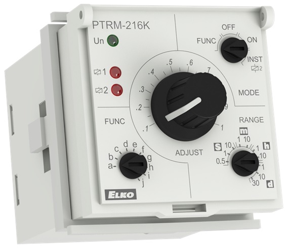 IDŐRELÉ PTRM-216K/UNI 12-240V AC-DC