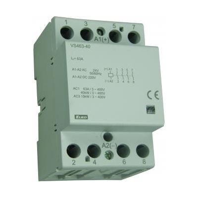 Kontaktor VS-463-31 230V moduláris 63A 3Z+1NY.