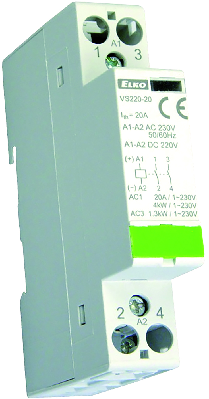 Kontaktor VS-220-20 230V moduláris