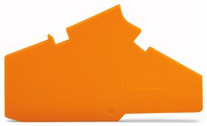 WAGO vég és válaszlap narancssárga 1,5mm vastag