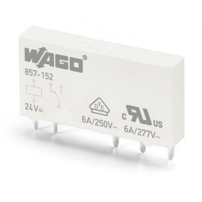 RELÉ 24VDC 6A 1 VÁLTÓÉRINTKEZŐ