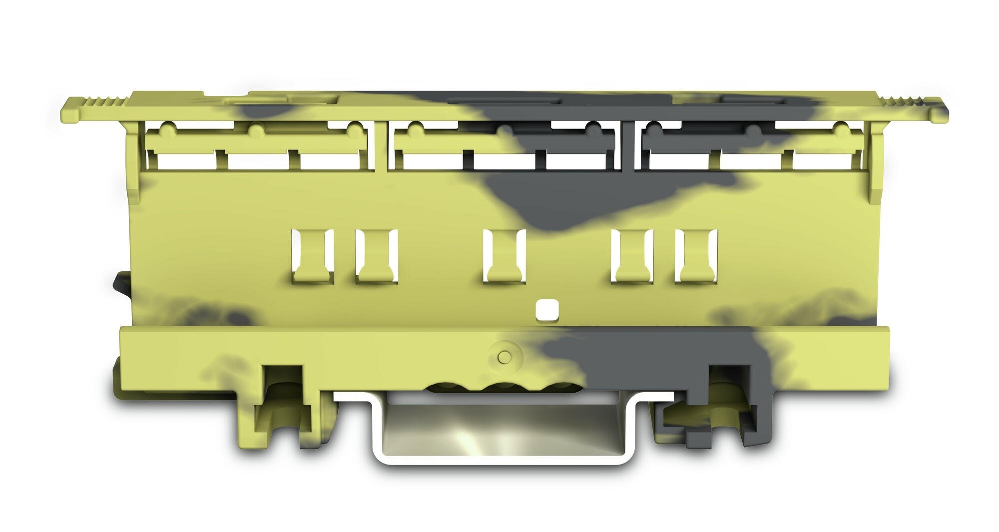 WAGO adapter sötét szürke/sárga 6mm2