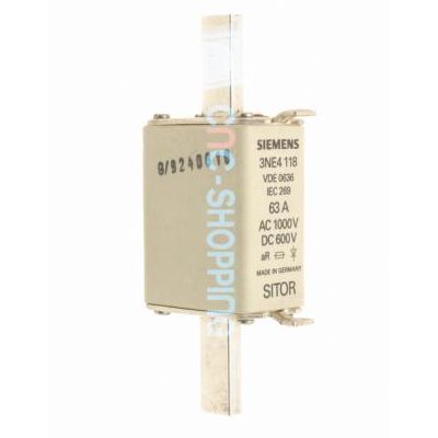 SIEMENS 3NE4118 NH-0-63A 1000V BE