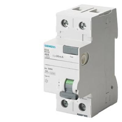 SIEMENS 5SV4314-0 2P. 40A 30mA FI-RE