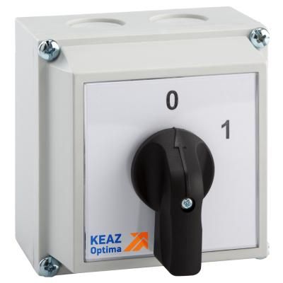 APATOR KÉZIKAPCS. 10A 3P TOK. 0-1