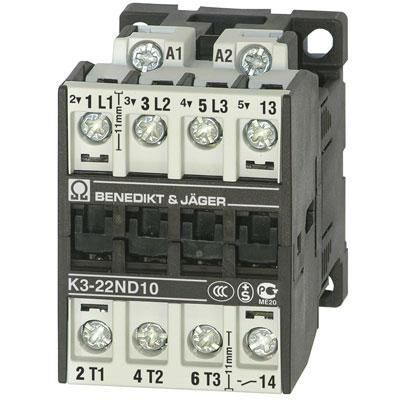 BENEDIKT K3-22ND10 230VAC 11KW MÁGN.