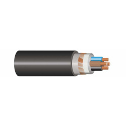 N2XCH 4x150/70SM  0,6/1kV FEKETE