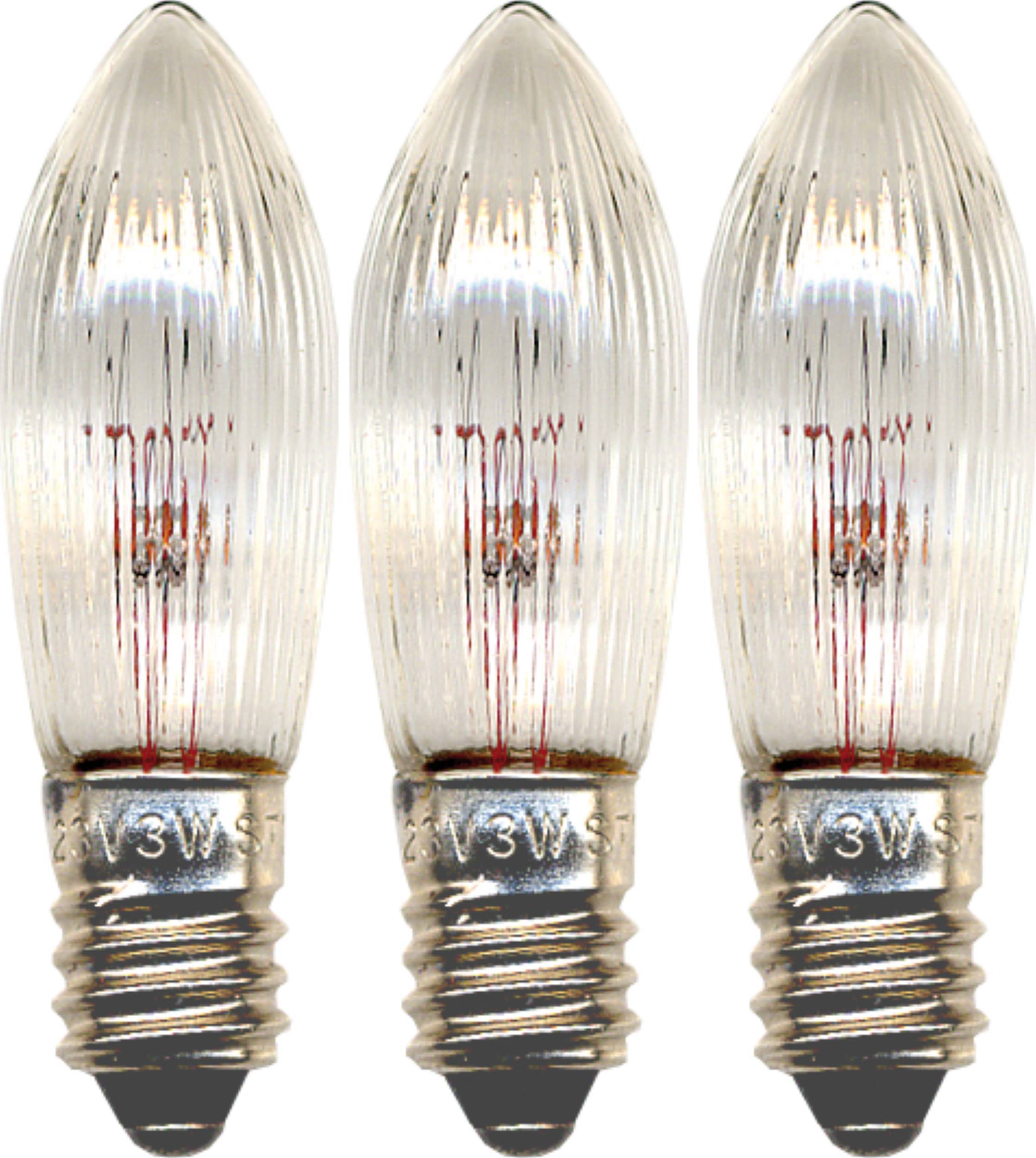 LED E10 FÉNYFORRÁS/3 TRANSP 3X3W 14@
