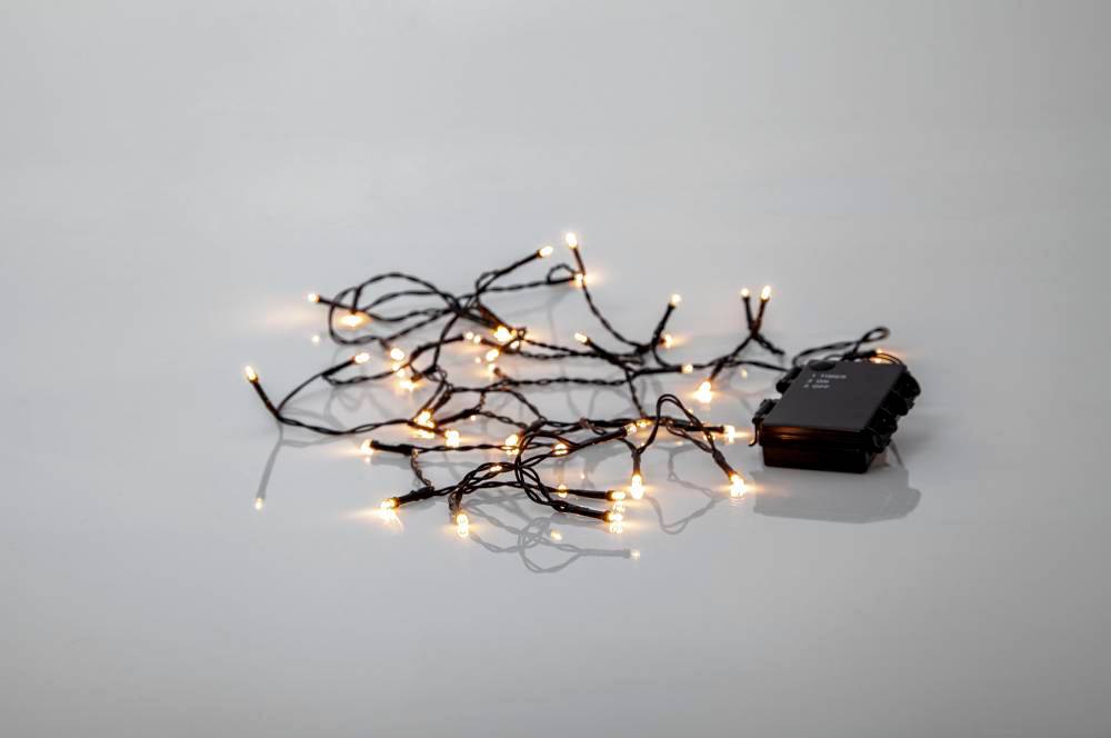 FÉNYFÜZ.KÜLT.3AA WW 40LED 2,8M@