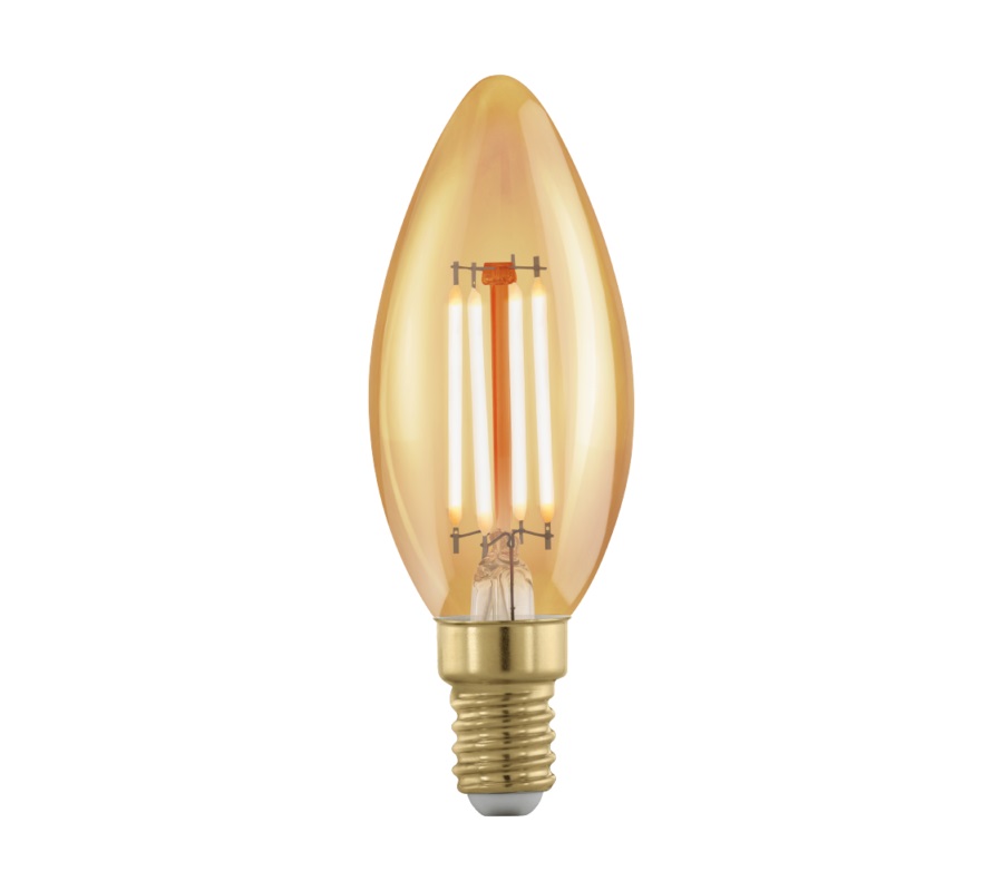 LED FÉNYF E14 C35 4W 1700K 300LM AM@