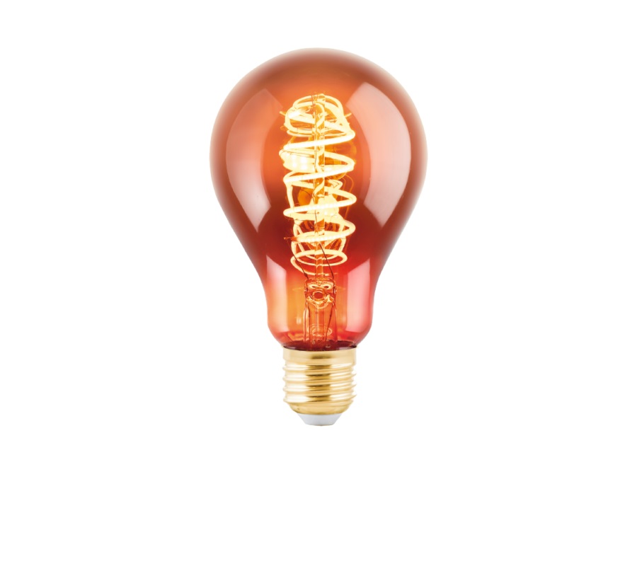 LED FÉNYF E27 A75 4W 2000K 30LM VÖR@