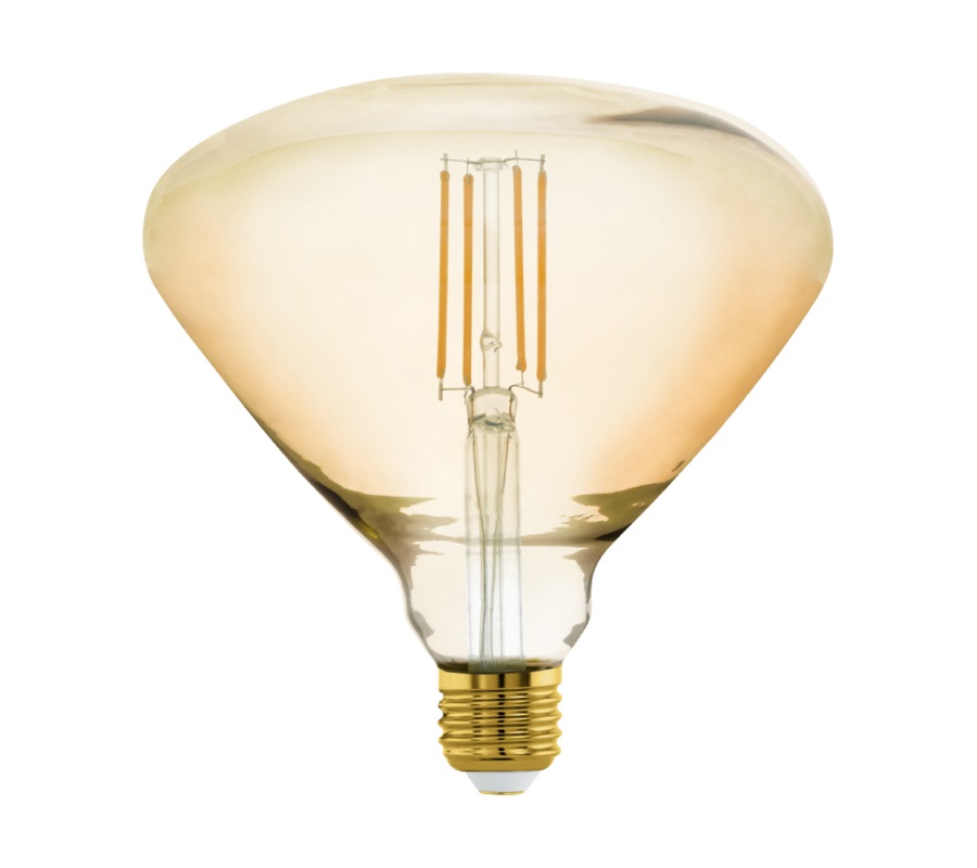 LED FÉNYF E27 BR150 4,5W 2200K AMBE@
