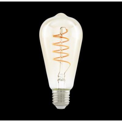 Led E27 ST64 4W 260Lm 2200K Spirál@